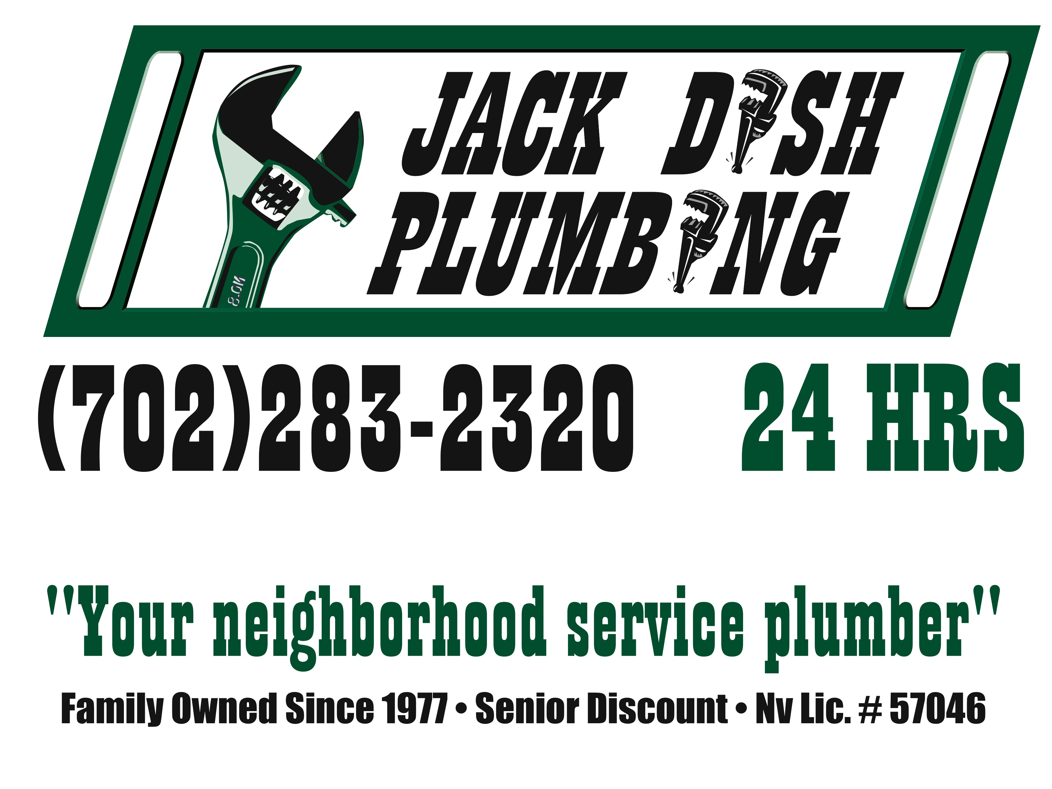 Logo for Jack Dish Plumbing