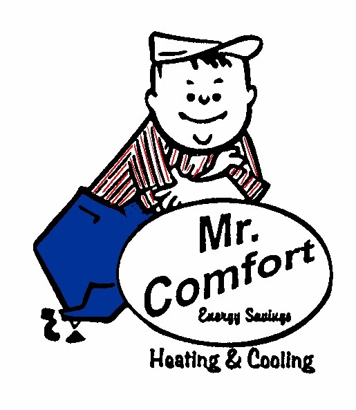 MR. COMFORT HEATING AND COOLING logo