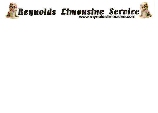 Logo for Reynolds Limousine Service