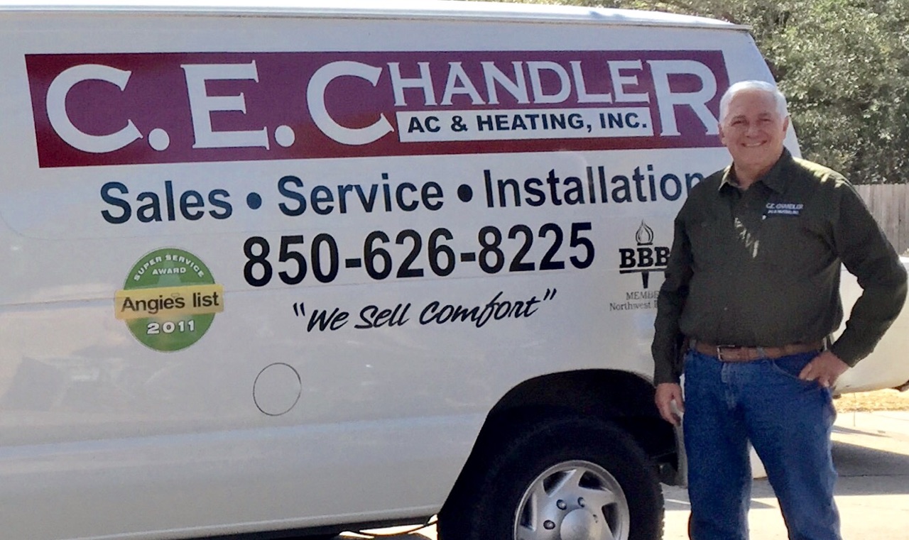 Logo for CE Chandler AC & Heating