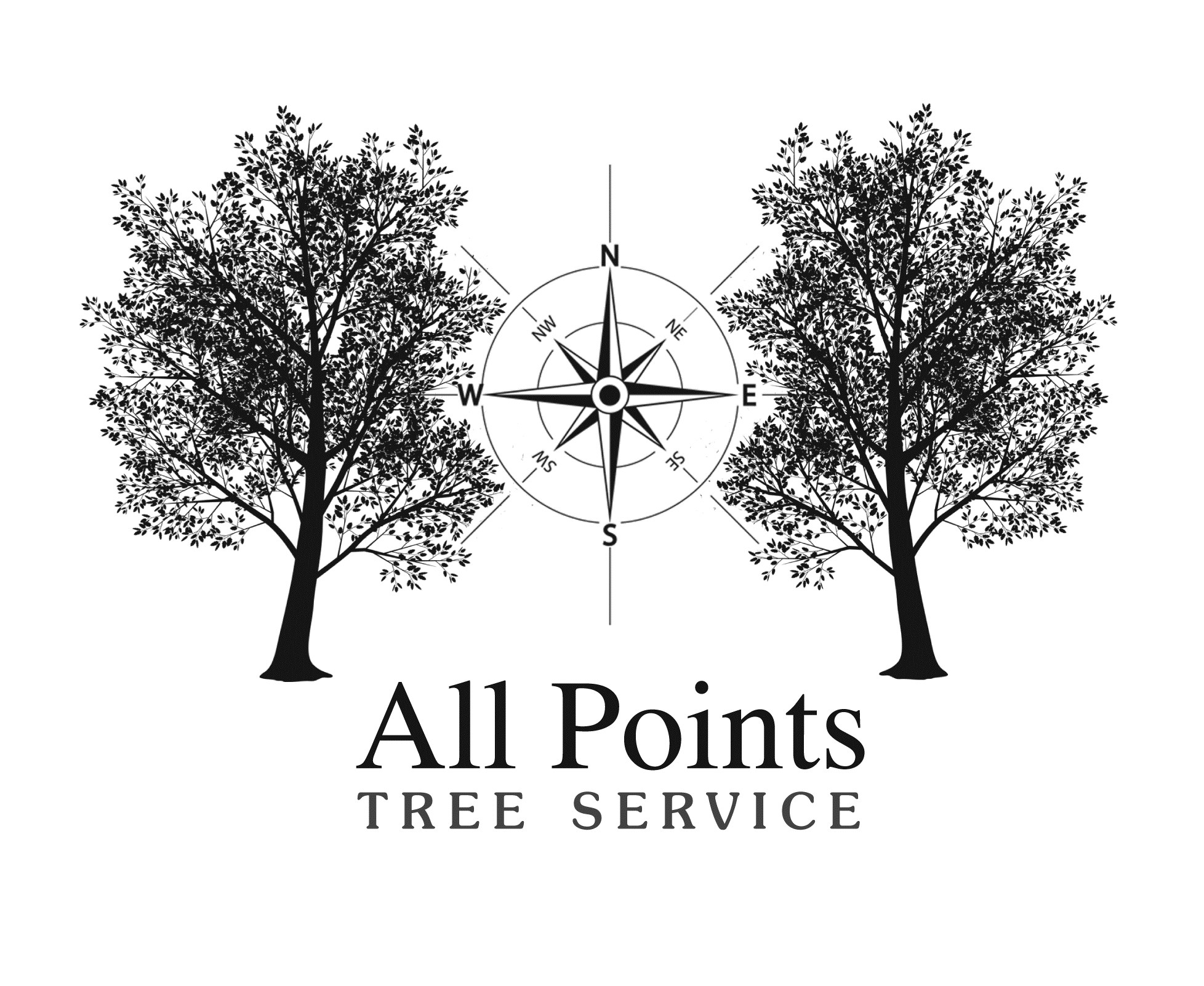 Logo for All Points Tree Service