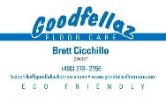 Logo for GOODFELLAZ FLOOR CARE