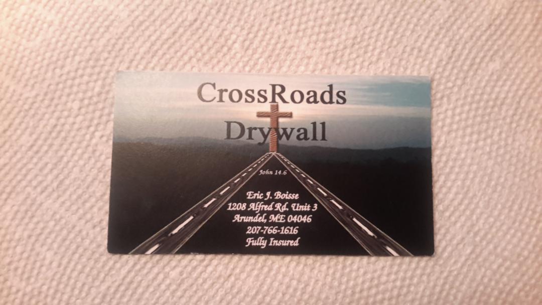 Logo for Crossroads Drywall