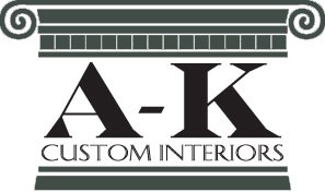 A-K CUSTOM INTERIORS logo