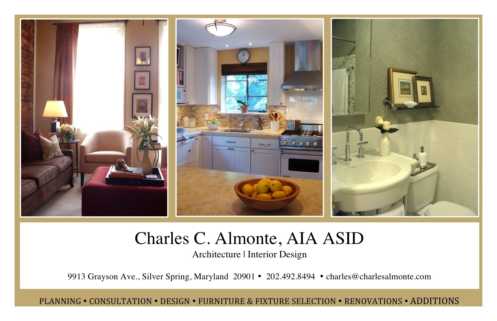 Charles C Almonte Aia Asid logo