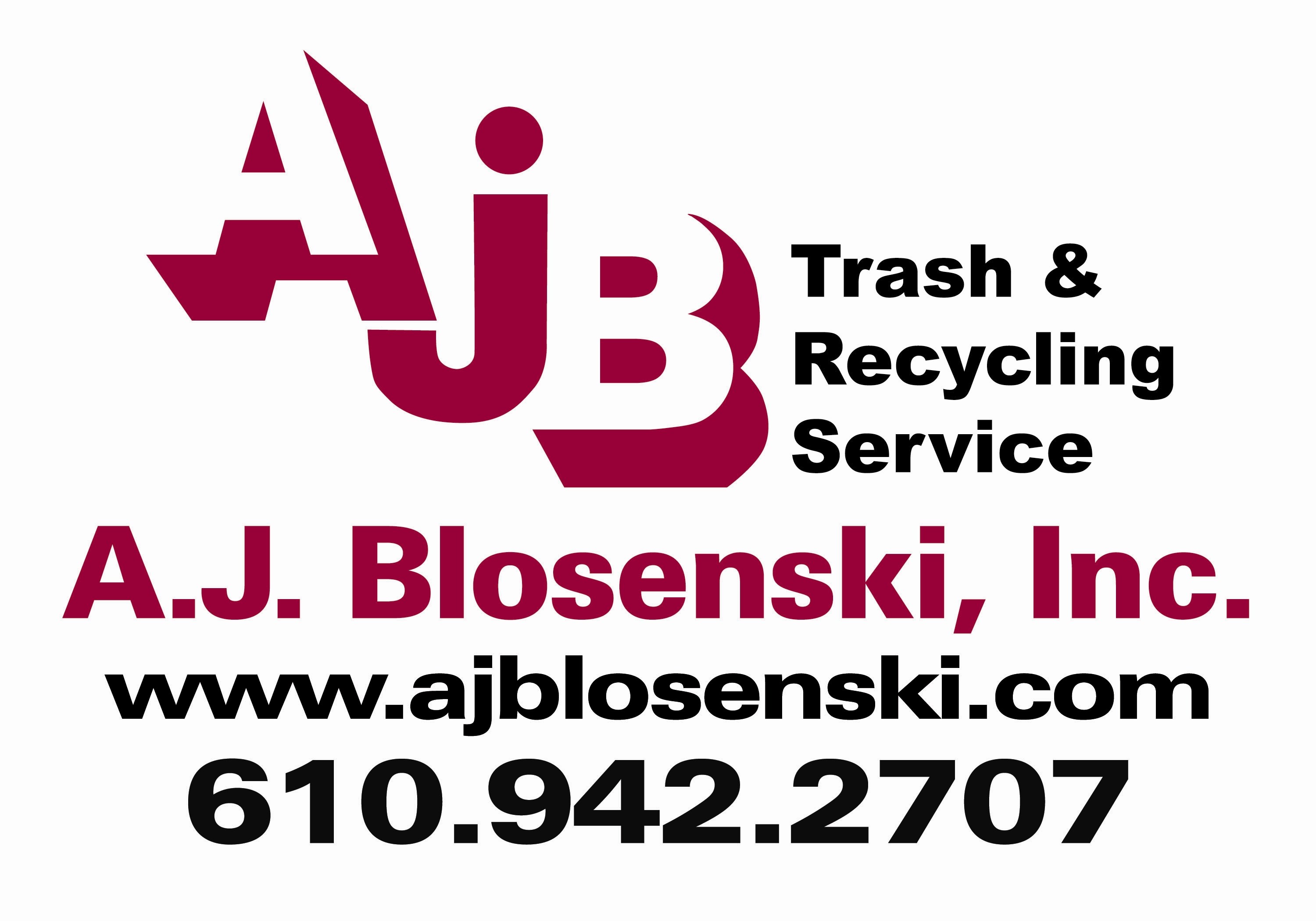 AJ Blosenski Trash & Recycling Svc logo