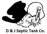 Logo for D & J Septic Tank Co