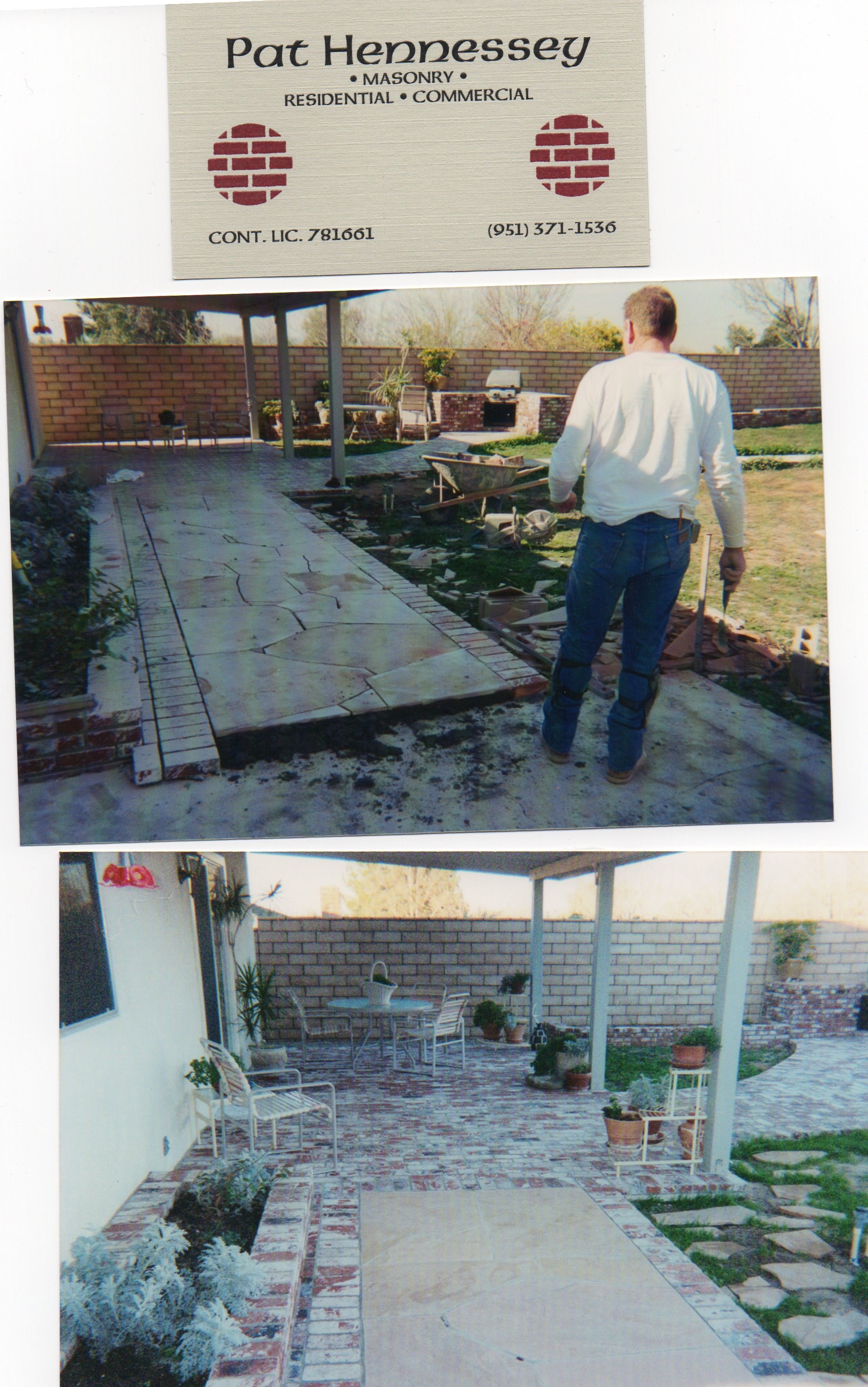 Patrick Hennessey Masonry logo