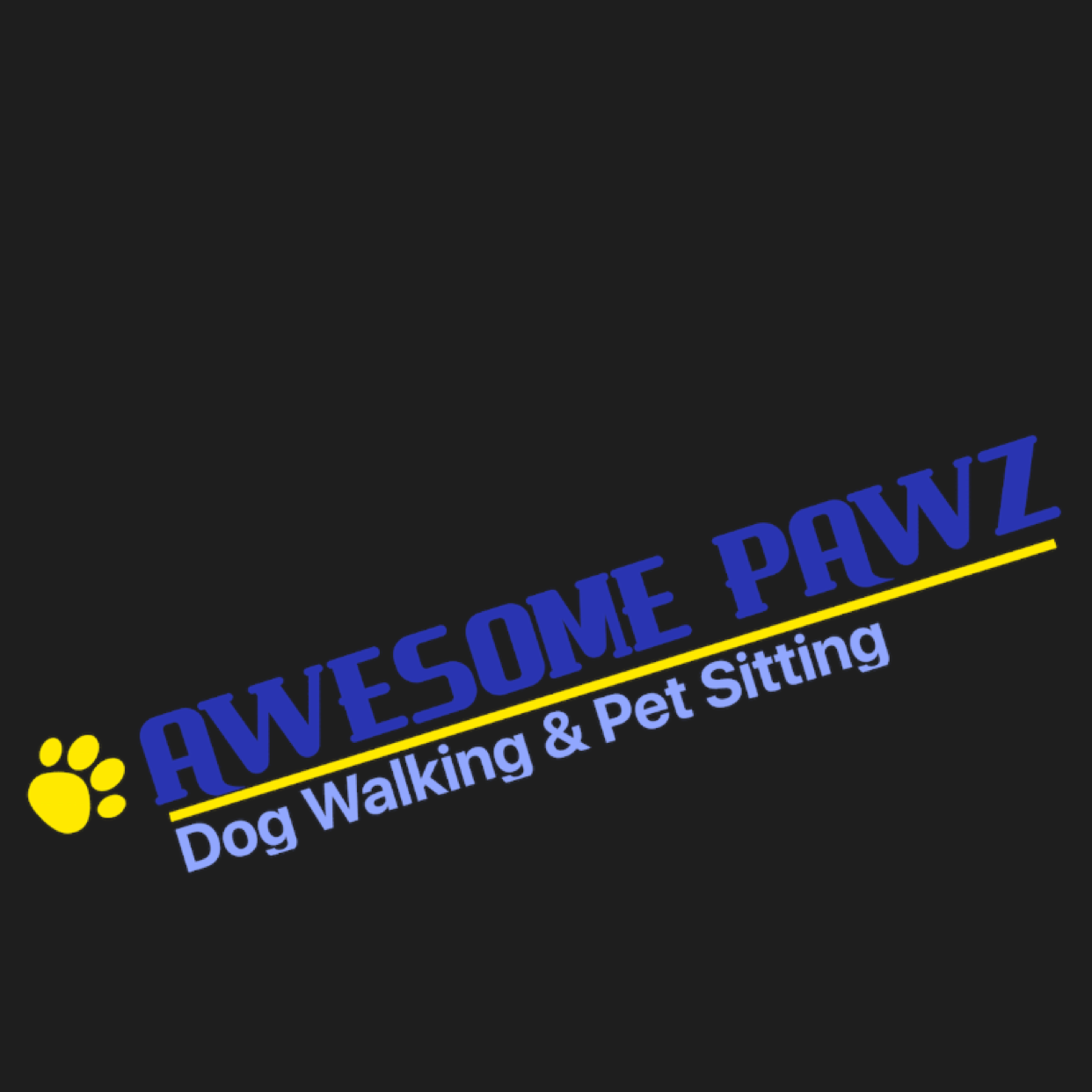 Logo for Awesome Pawz Pet Care LLC
