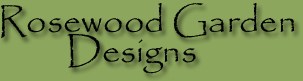 Logo for ROSEWOOD GARDEN DESIGNS