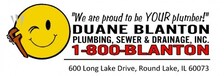 Logo for Duane Blanton Plumbing, Sewer & Drainage Inc.