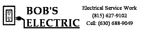 Logo for Bob Stellwagen Elec. Contractor
