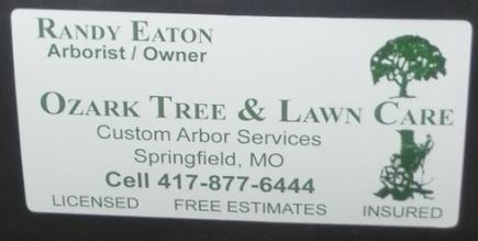 OZARK TREE & LAWN CARE logo