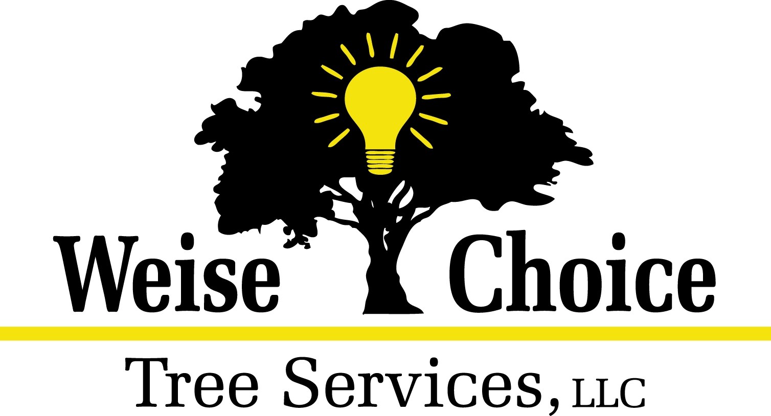 Logo for Weise Choice Tree Services LLC