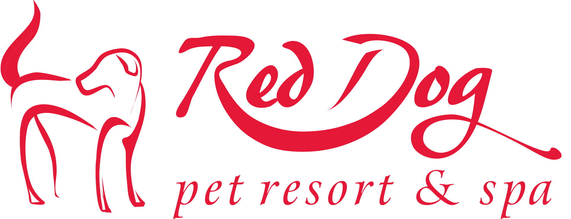 Logo for Red Dog Pet Resort & Spa