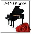 A440 PIANOS logo