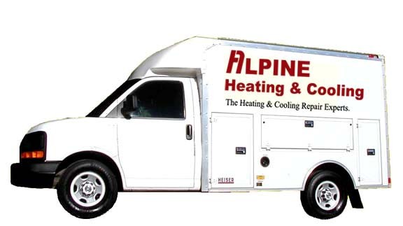 Logo for ALPINE HEATING AND COOLING