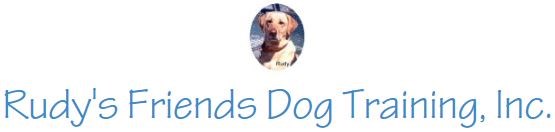 Logo for RUDY'S FRIENDS DOG TRAINING INC