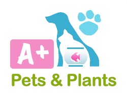 Logo for A + Pets and Plants, LLC