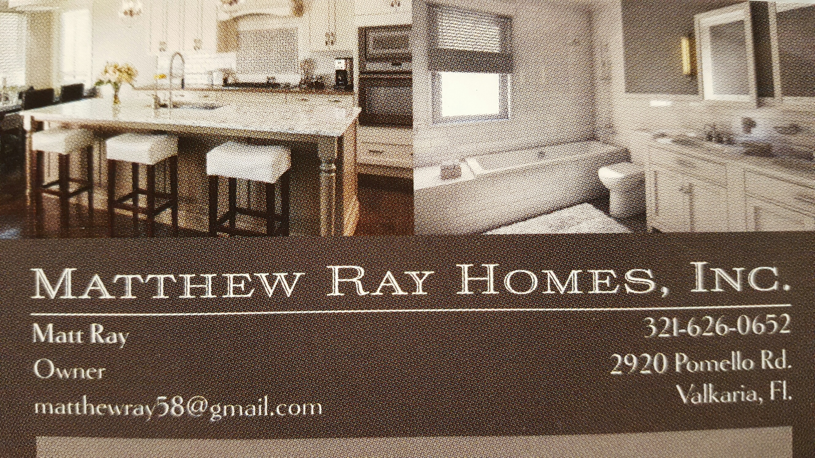 Logo for Matthew Ray Homes Inc