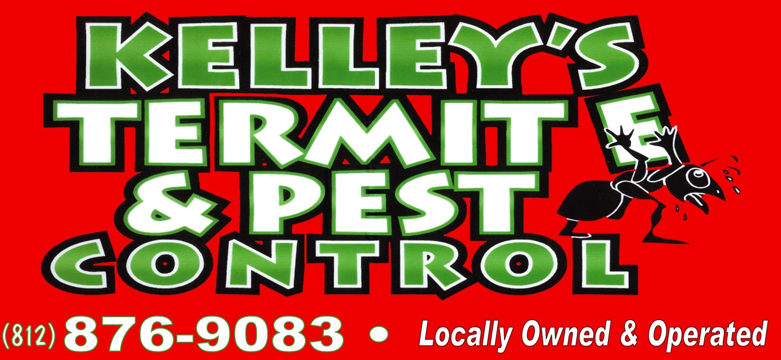 KELLEY'S TERMITE & PEST CONTROL logo