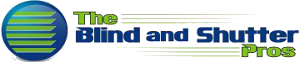 Logo for The Blind and Shutter Pros