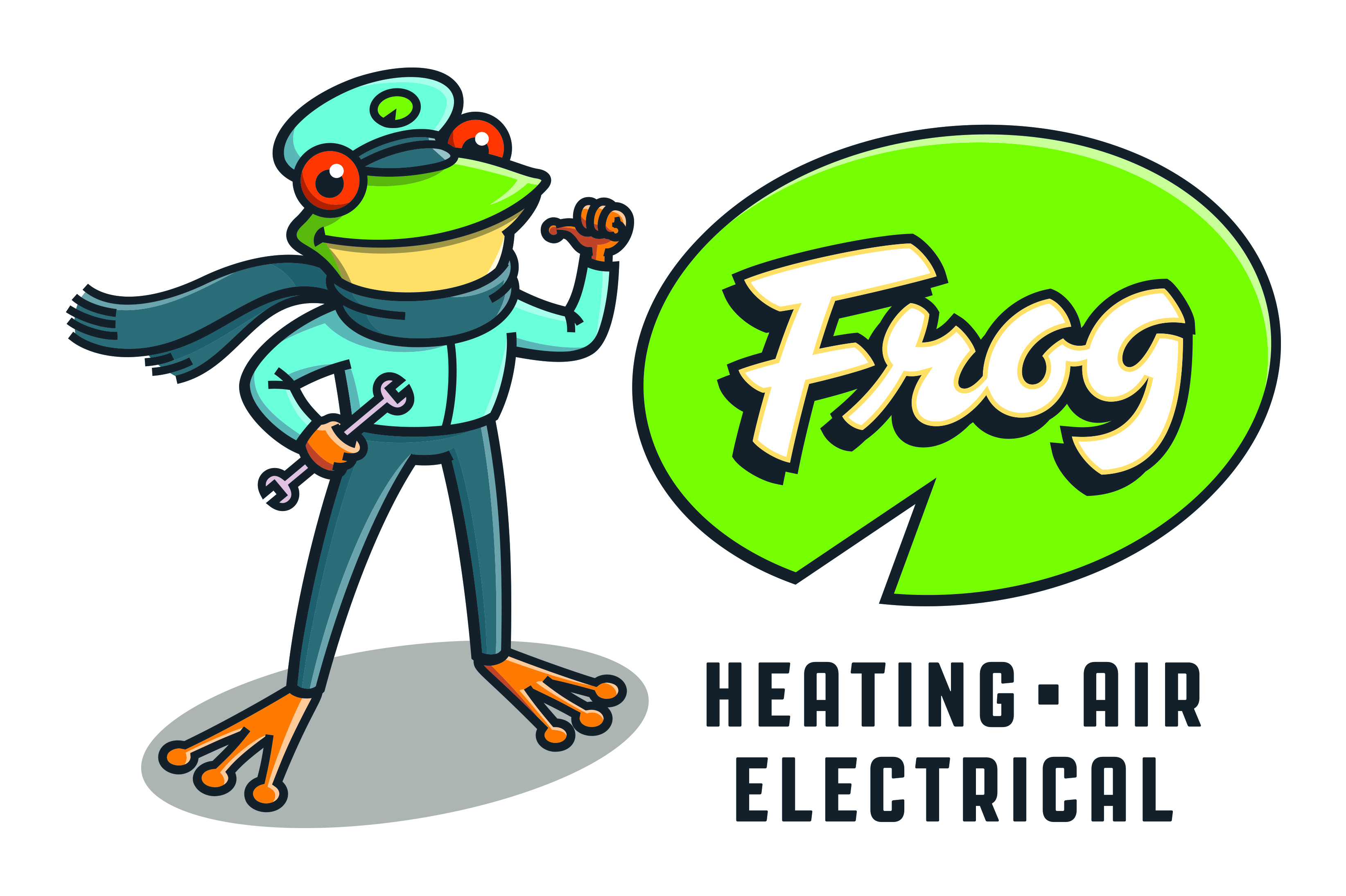Logo for Frog Heating Air & Electrical