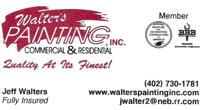 Logo for Walter's Painting Inc
