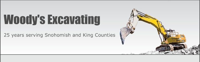 Logo for Woody's Excavating