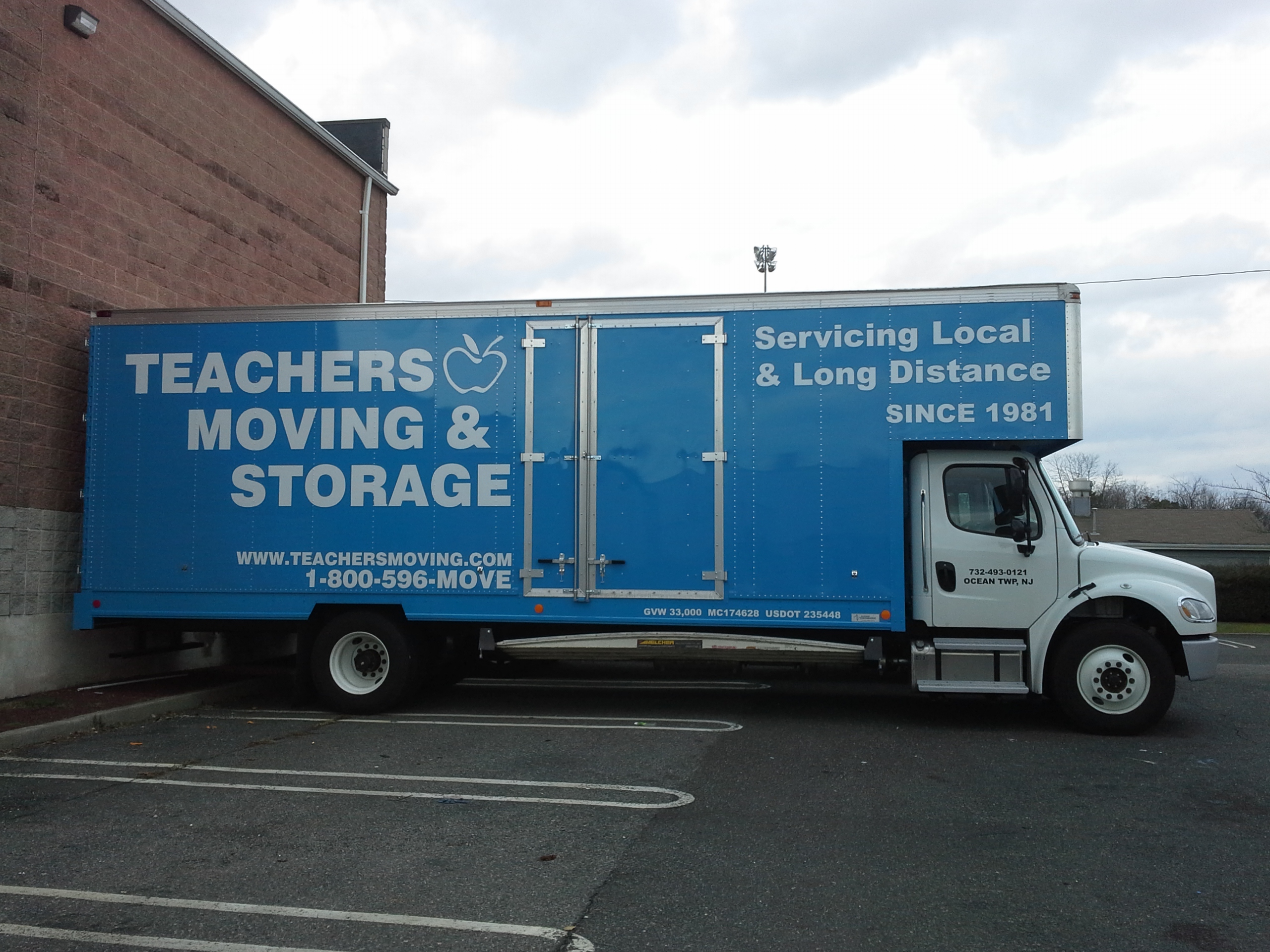 Logo for TEACHERS MOVING INC