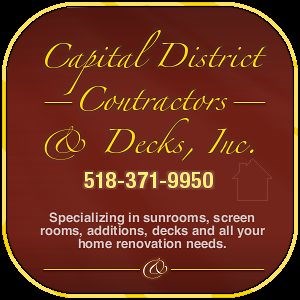 Logo for Capital District Contractors & Decks Inc