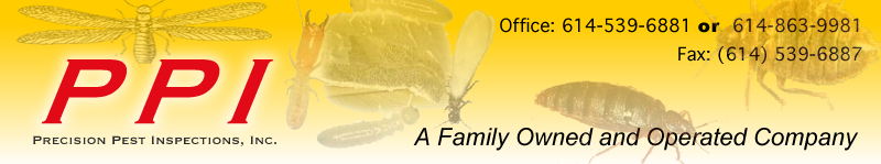 Logo for Precision Pest Inspections Inc
