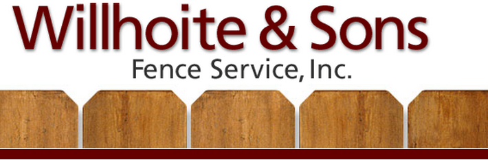 Logo for Willhoite & Sons Fence Service Inc
