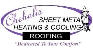 Logo for CHEHALIS SHEET METAL HEATING & COOLING & ROOFING