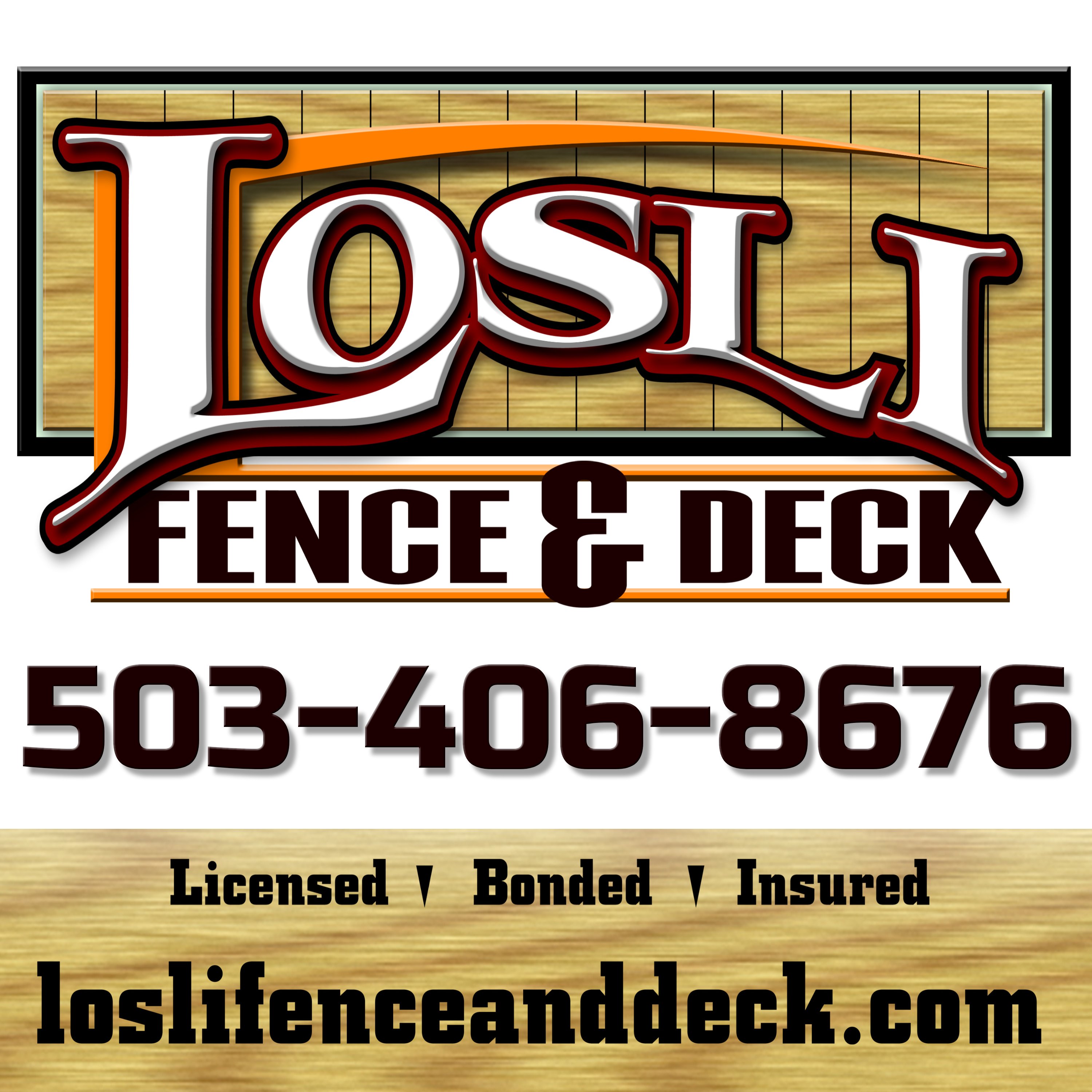 Logo for LOSLI FENCE & DECK PROS LLC
