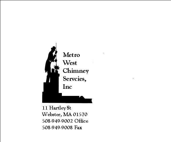 Logo for Metro West Chimney Services Corp