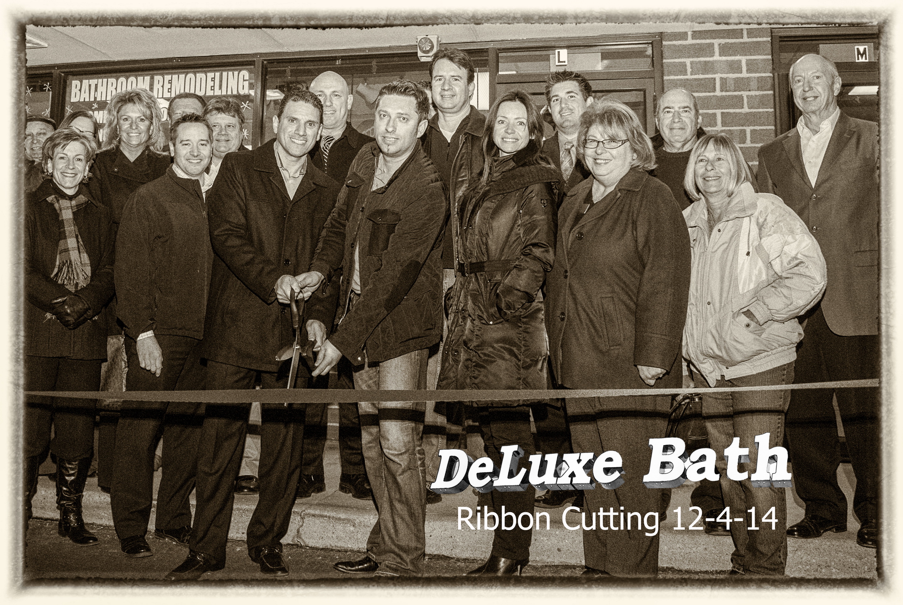 Logo for DeLuxe Bath