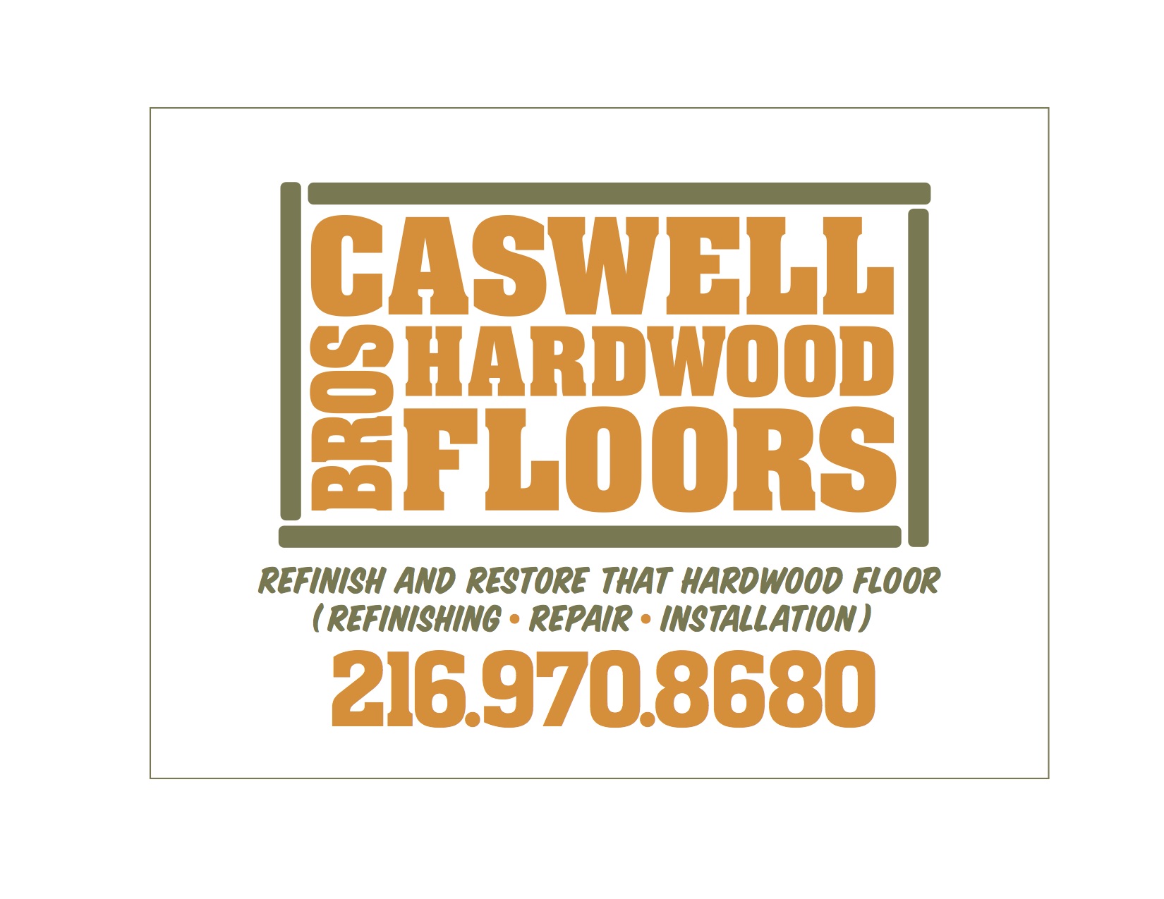 Logo for Caswell Bros Hardwood Floors