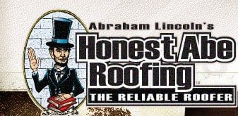 Logo for Honest Abe Roofing