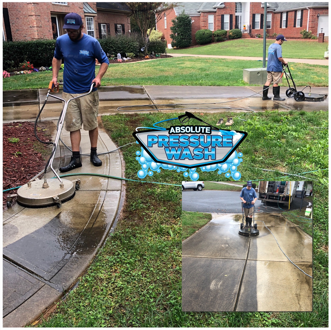 Logo for Absolute Pressure Wash