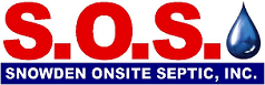 Logo for SOS / Snowden Onsite Septic, Inc