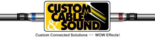 Logo for Custom Cable & Sound