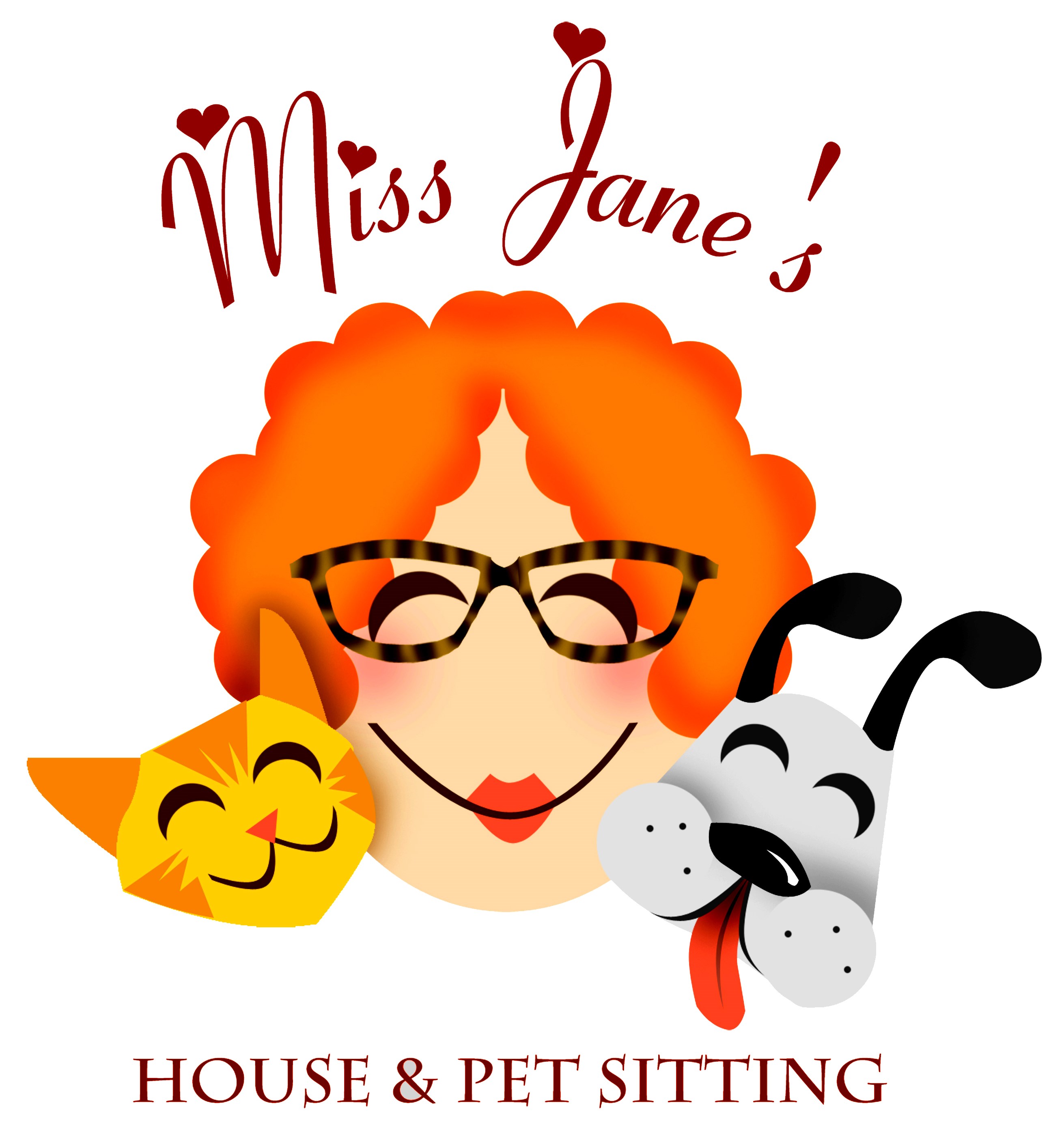 Logo for Miss Jane's House & Pet Sitting