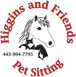 Logo for Higgins & Friends Pet Sitting, LLC