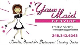 Logo for Your Maid Service