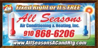Logo for All Seasons AC & Heating