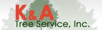 Logo for K & A Tree Service