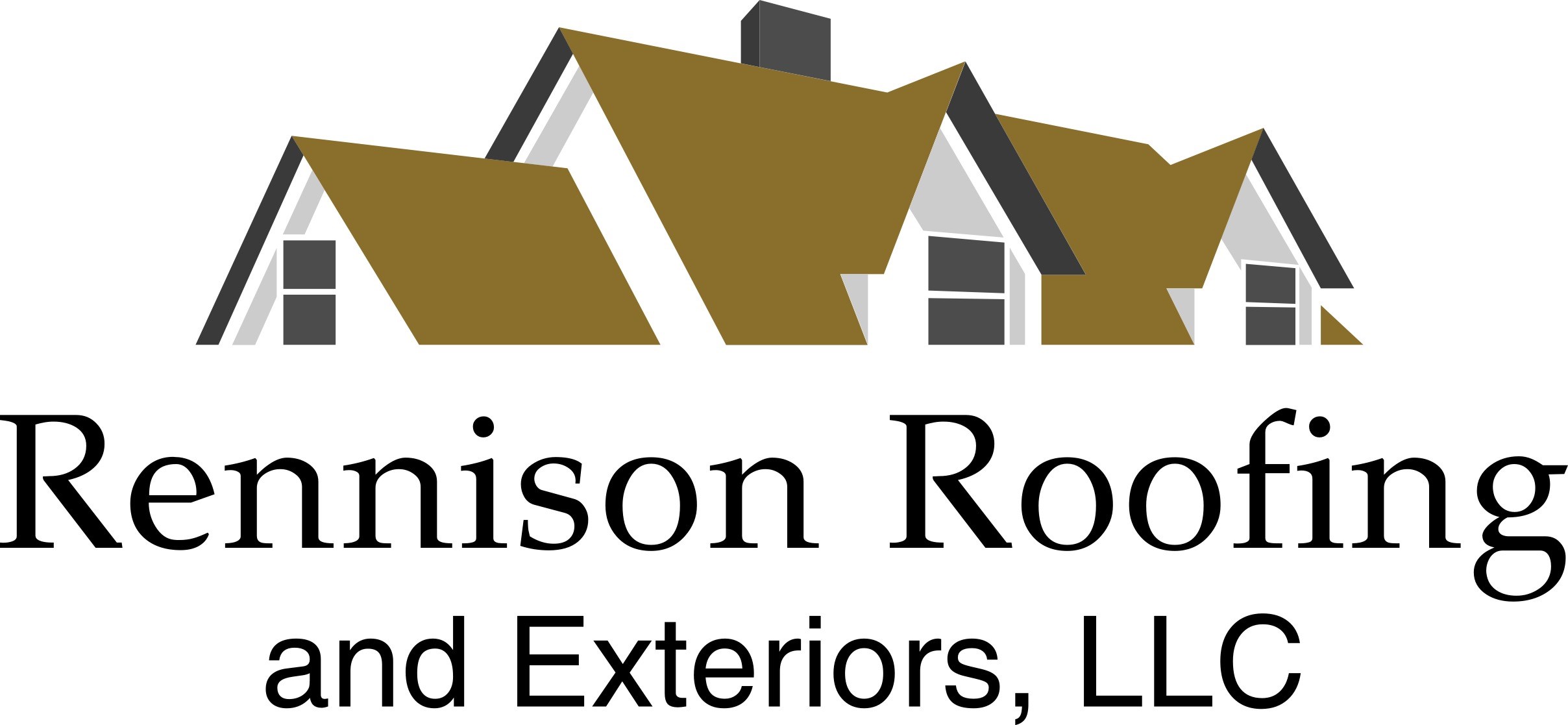 Logo for Rennison Roofing and Exteriors, LLC