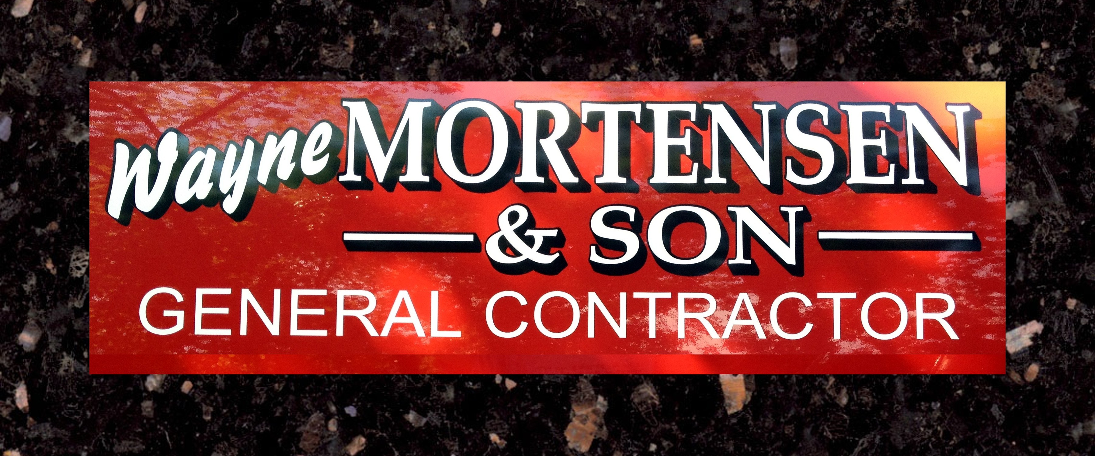 Wayne Mortensen & Son, General Contractor logo