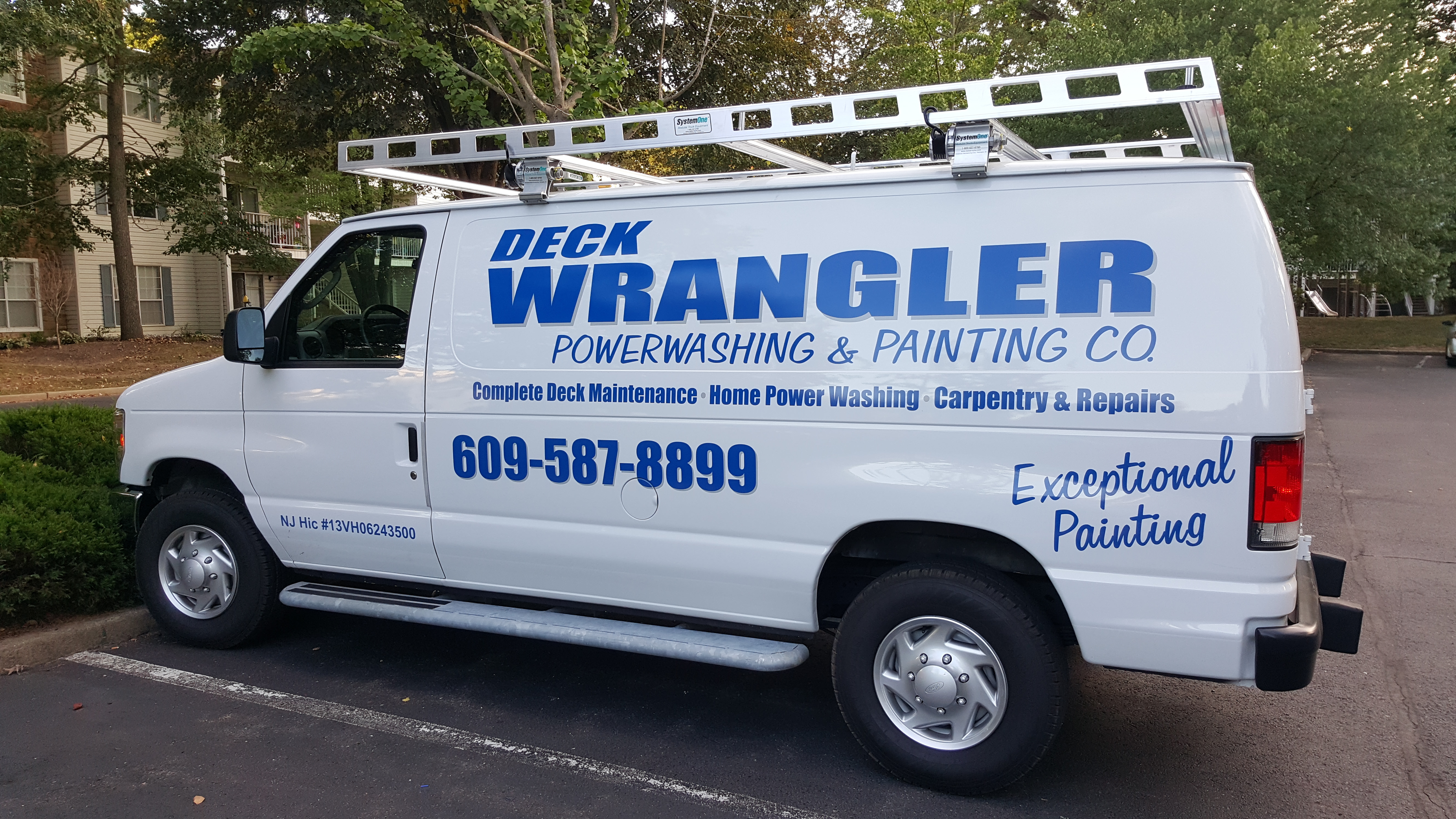 Logo for Deck Wrangler Power Washing & Painting Co.